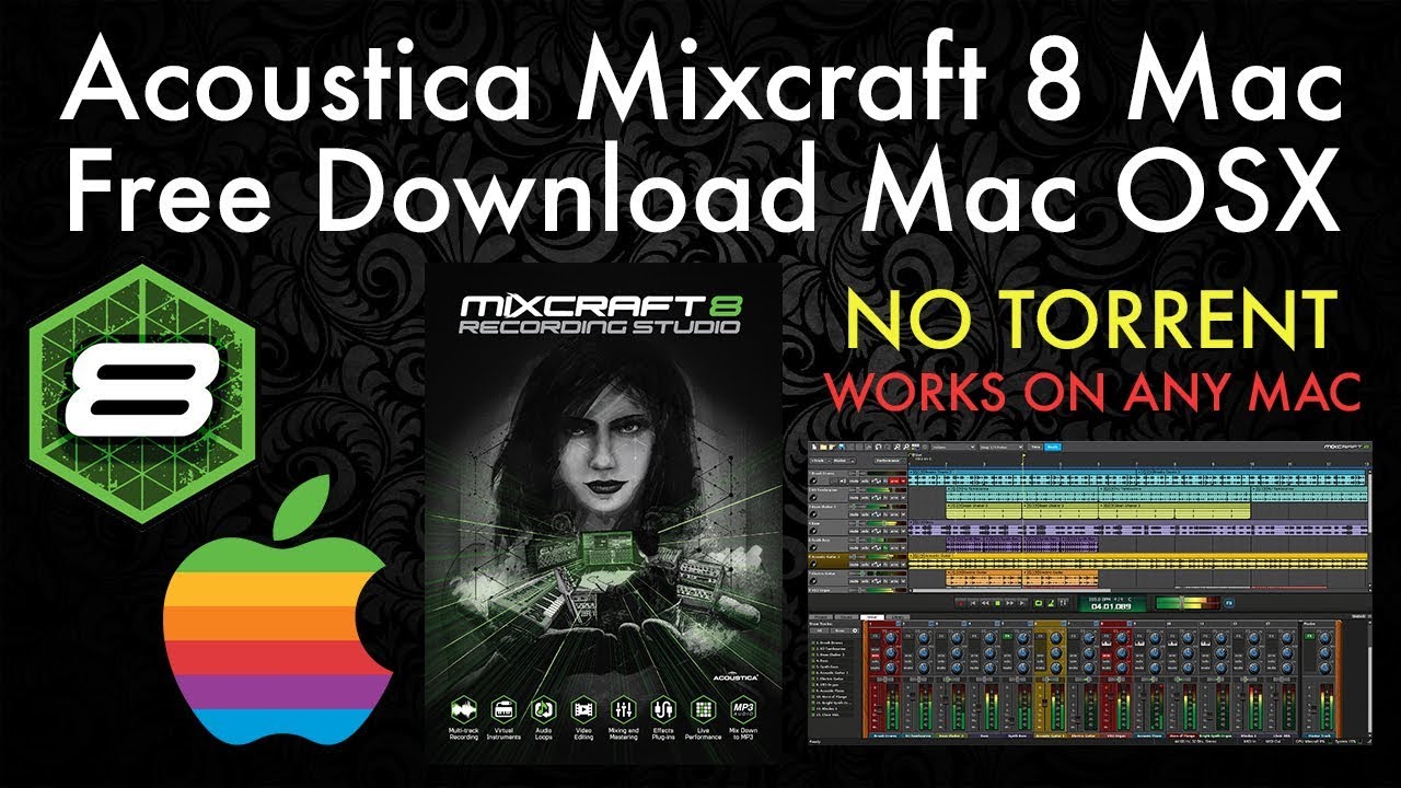 Acoustica Mixcraft For Mac Free Download